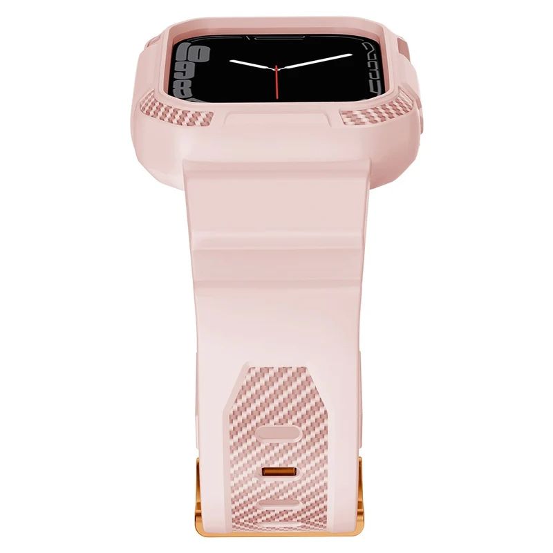 Apple Watch Series 41mm - 40mm - 38mm Universal Watch Band Scratch Resistant Strap with Case