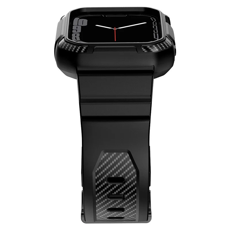 Apple Watch Series 41mm - 40mm - 38mm Universal Watch Band Scratch Resistant Strap with Case