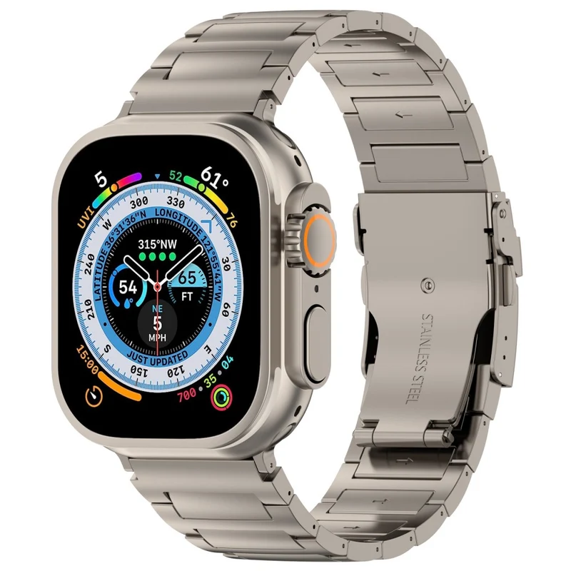 Replacement Band Apple Watch Series 41mm / 40mm / 38mm Titanium Alloy Watch Strap