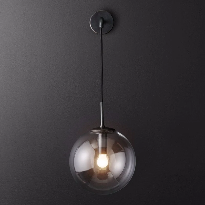 Stilvolle Globus Pendelleuchte