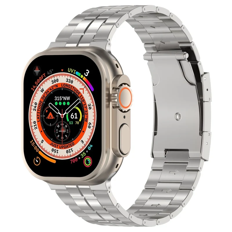 Titanium Steel Replacement Band Apple Watch Series 41mm / 40mm / 38mm Watch Strap