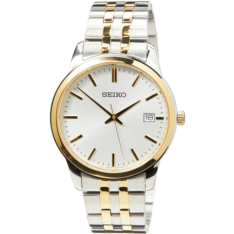 Seiko Conceptual SUR402P1 Herrenuhr • Saphirglas • Gold-Optik
