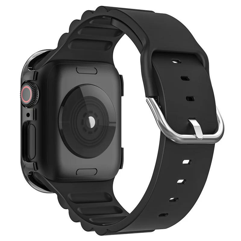 Apple Watch Series 4 / 5 / 6 / SE / SE (2022) / SE (2023) 44mm Rhinestone Decor Zinc Alloy Watch Case