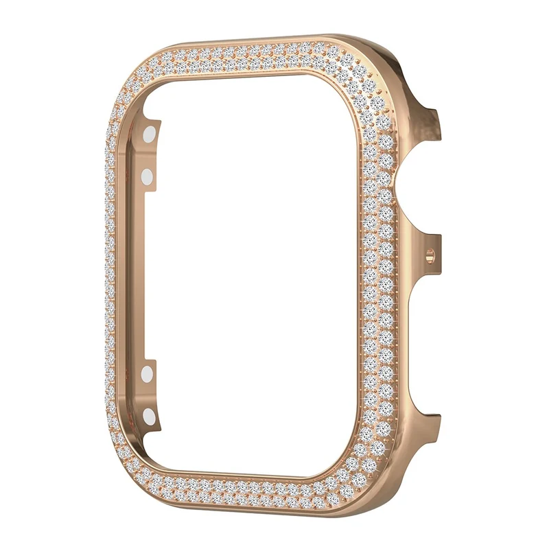 Apple Watch Series 4 / 5 / 6 / SE / SE (2022) / SE (2023) 44mm Rhinestone Decor Zinc Alloy Watch Case