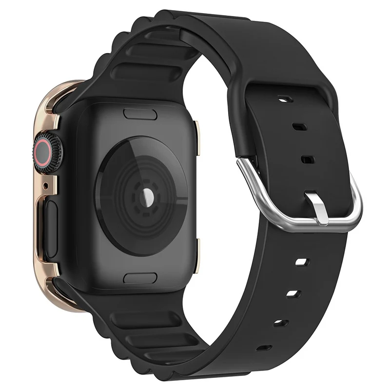 Apple Watch Series 4 / 5 / 6 / SE / SE (2022) / SE (2023) 44mm Rhinestone Decor Zinc Alloy Watch Case