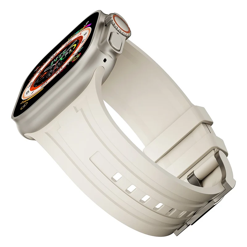 Apple Watch 41mm / 40mm / 38mm Watchband Fluororubber Watch Strap