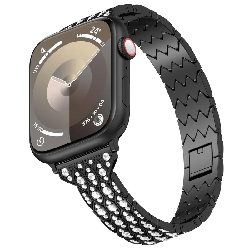 Apple Watch Series 41mm / 40mm / 38mm Watch Band Metal Strap Rhinstone