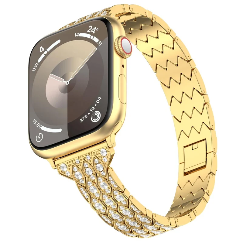 Apple Watch Series 41mm / 40mm / 38mm Watch Band Metal Strap Rhinstone