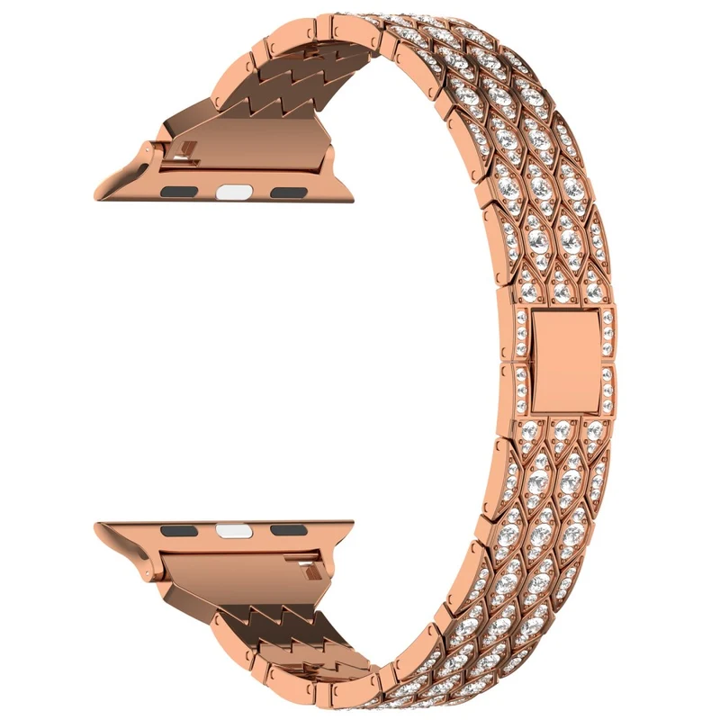 Apple Watch Series 41mm / 40mm / 38mm Watch Band Metal Strap Rhinstone