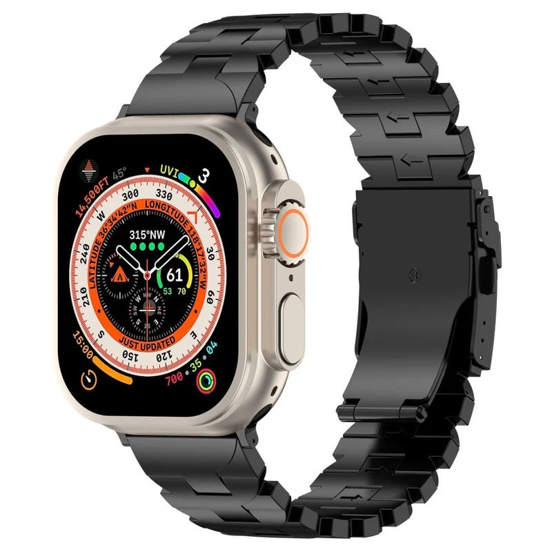Apple Watch Series 41mm / 40mm / 38mm Titanium Steel Watch Bracelet - Titanium