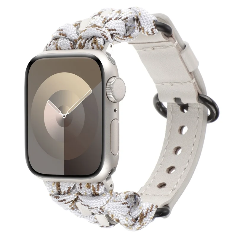 Apple Watch Series 41mm / 40mm / 38mm Nuts Decor Braided Band Watch Strap