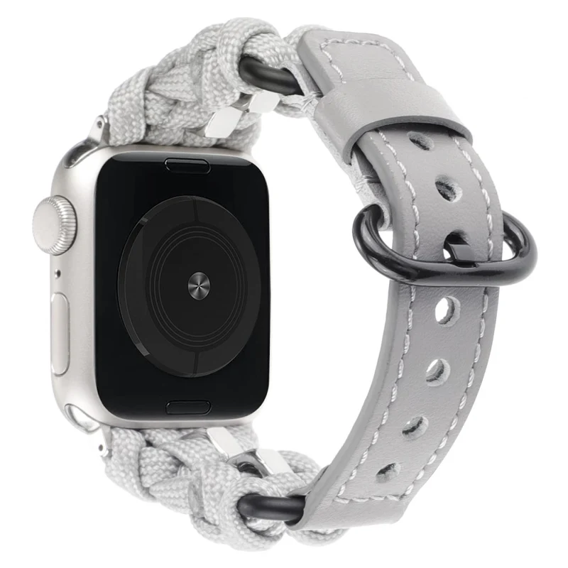 Apple Watch Series 41mm / 40mm / 38mm Nuts Decor Braided Band Watch Strap