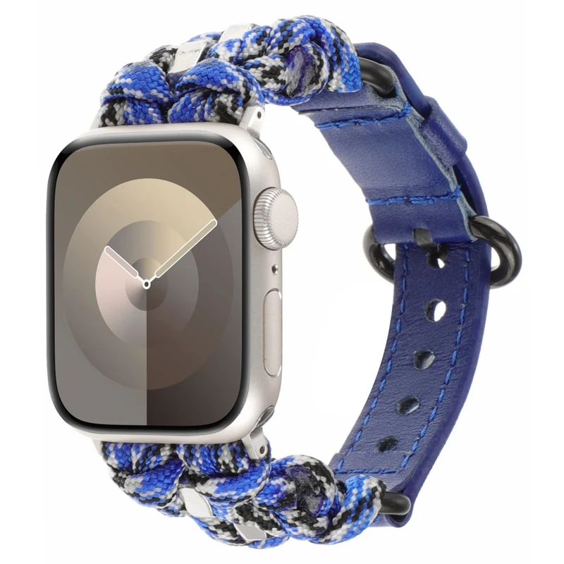 Apple Watch Series 41mm / 40mm / 38mm Nuts Decor Braided Band Watch Strap