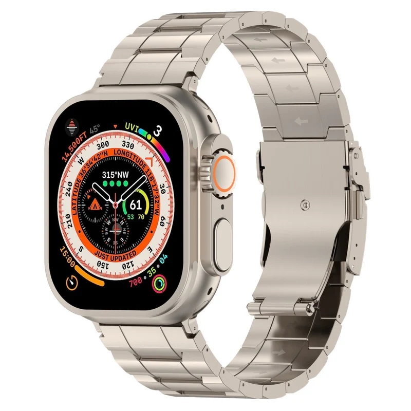 Apple Watch Series 41mm / 40mm / 38mm Titanium Steel Bracelet Straps