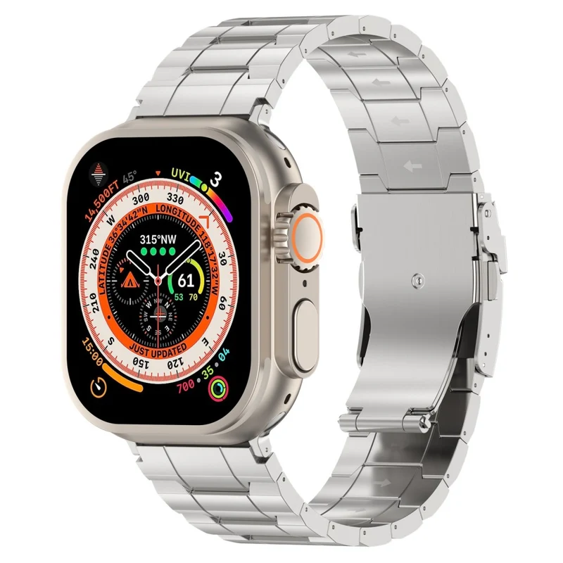 Apple Watch Series 41mm / 40mm / 38mm Titanium Steel Bracelet Straps