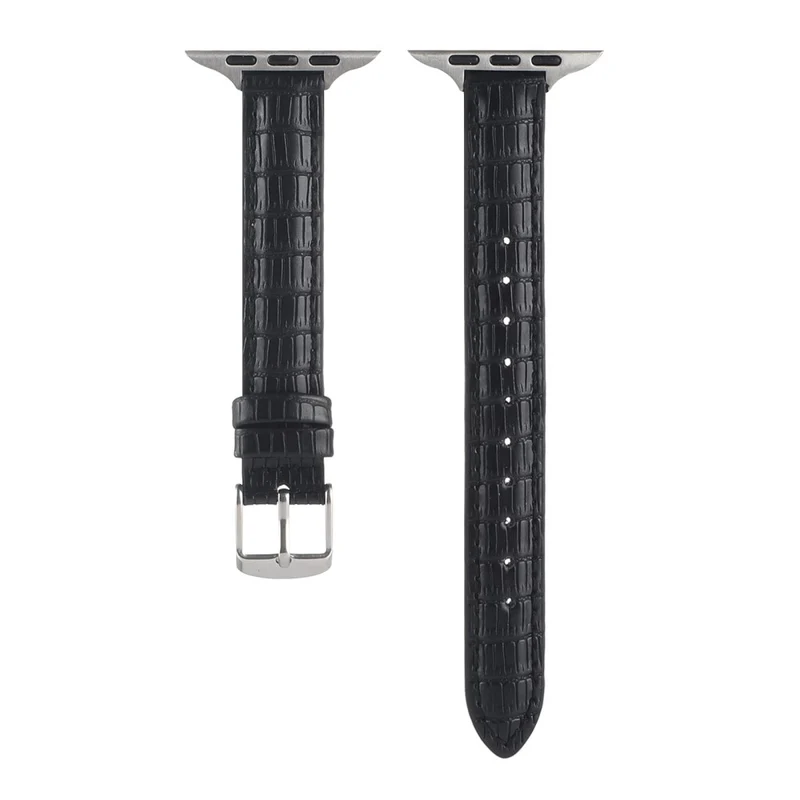 Crocodile Texture Leather Strap Apple Watch Series 41mm / 40mm / 38mm Wrist Band