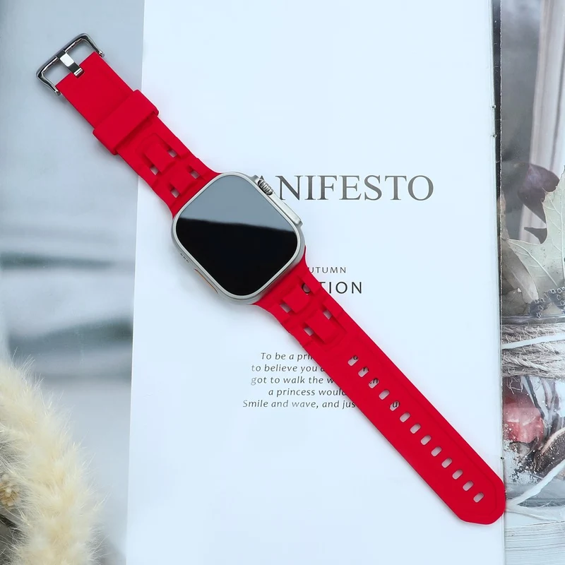 Apple Watch Series 41mm / 40mm / 38mm Silicone Watch Strap