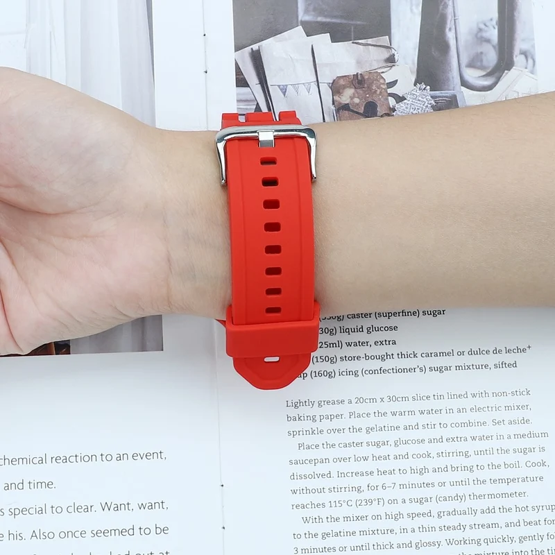 Apple Watch Series 41mm / 40mm / 38mm Silicone Watch Strap
