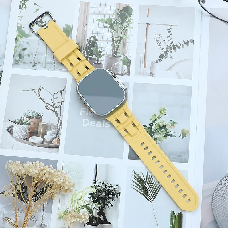 Apple Watch Series 41mm / 40mm / 38mm Silicone Watch Strap