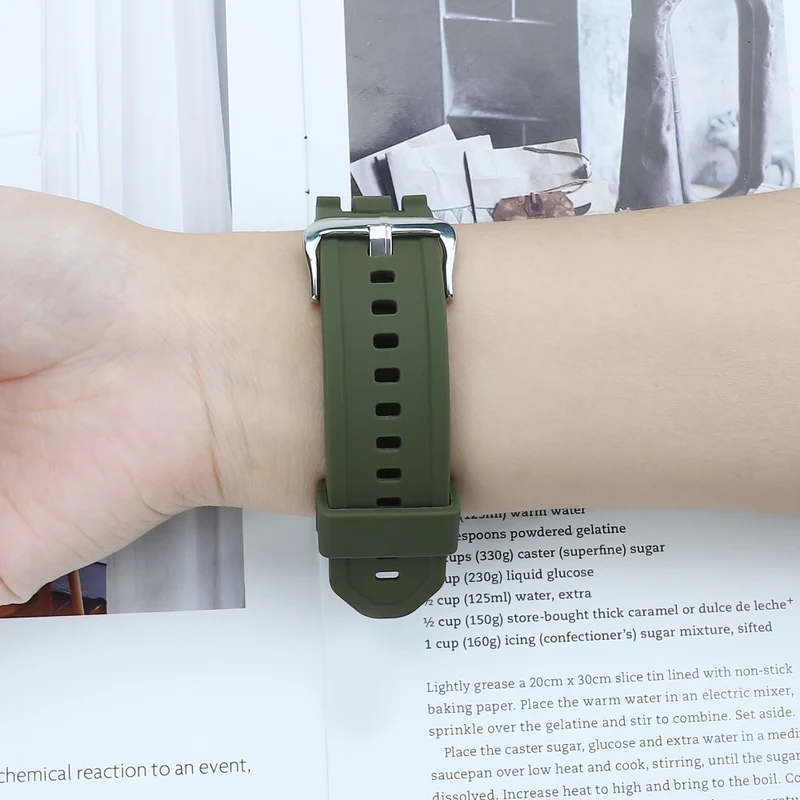 Apple Watch Series 41mm / 40mm / 38mm Silicone Watch Strap