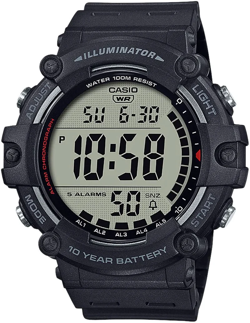 Casio Classic AE-1500WH-1AVEF Herrenuhr • 10-Jahres-Batterie • 10 bar Wasserdichtigkeit