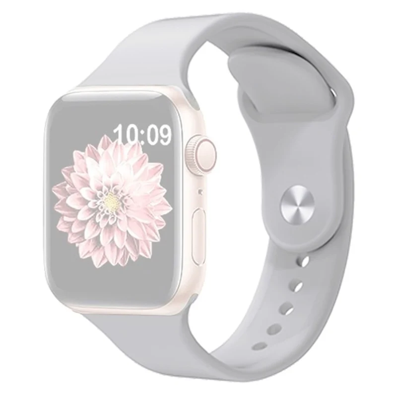 KALEBOL Apple Watch 41mm / 40mm / 38mm Silicone Watch Band - Lavender Purple
