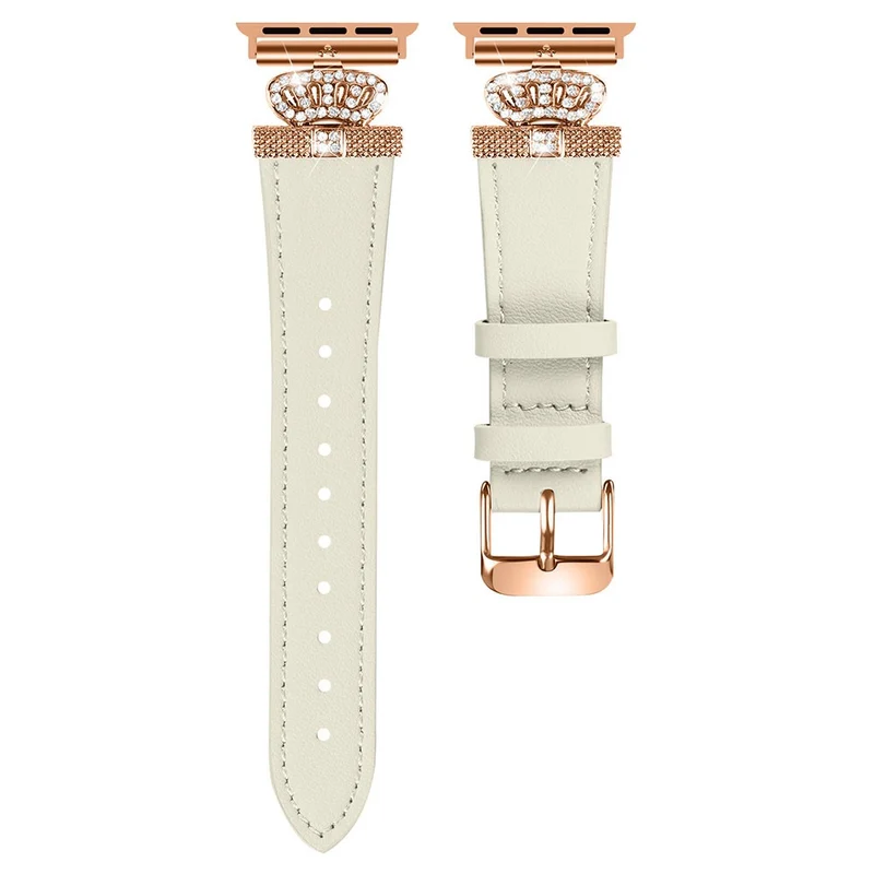 Genuine Cow Leather Strap Apple Watch Series 41mm / 40mm / 38mm