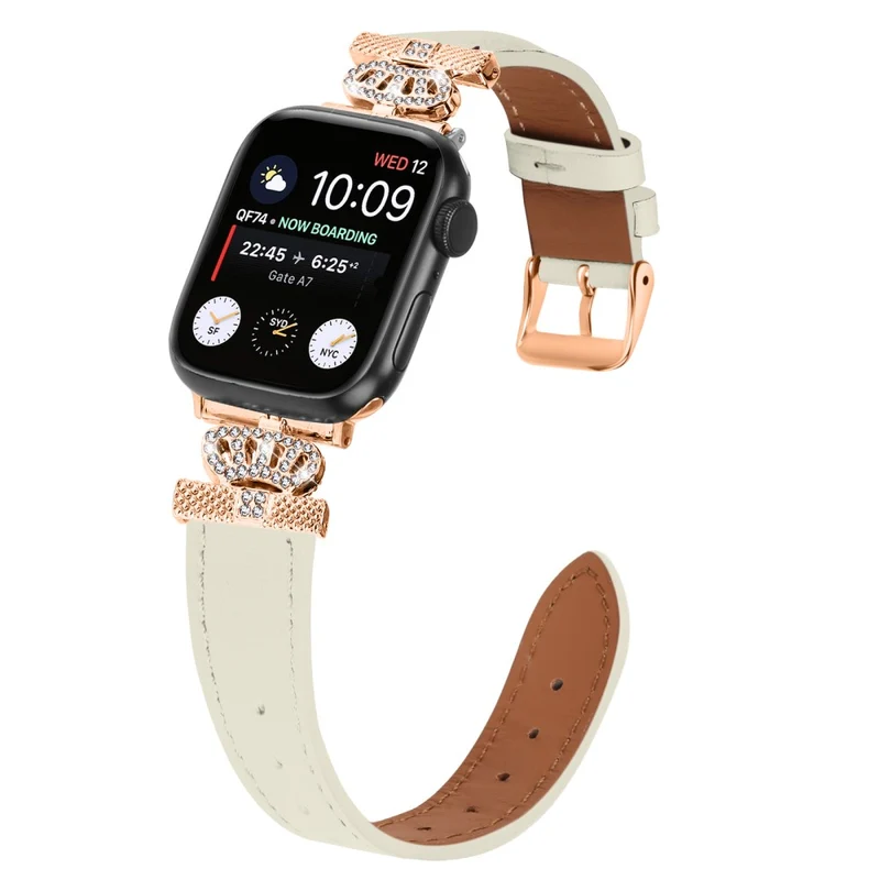 Genuine Cow Leather Strap Apple Watch Series 41mm / 40mm / 38mm