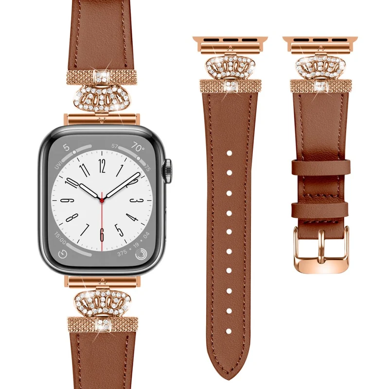Genuine Cow Leather Strap Apple Watch Series 41mm / 40mm / 38mm