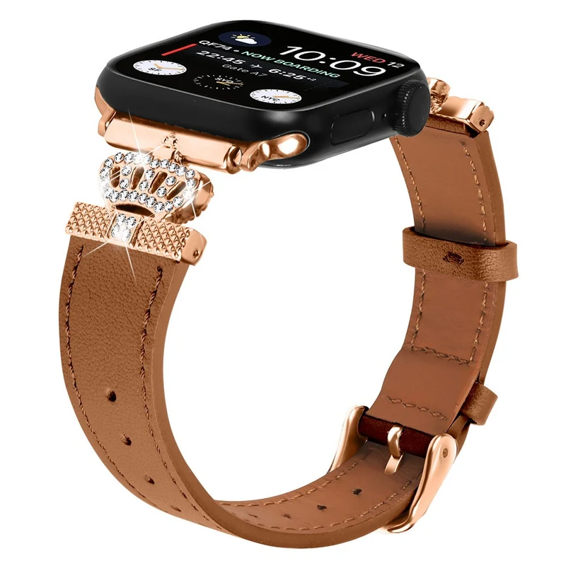 Genuine Cow Leather Strap Apple Watch Series 41mm / 40mm / 38mm