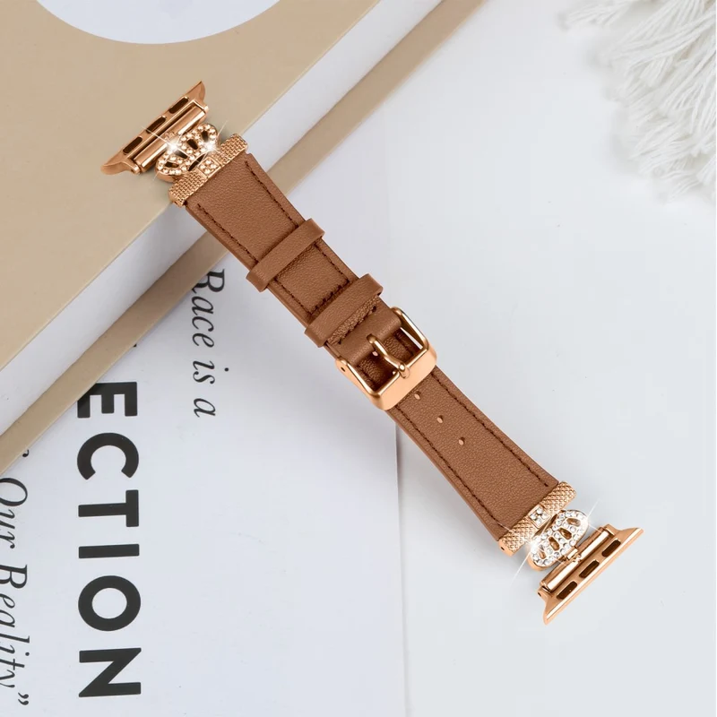 Genuine Cow Leather Strap Apple Watch Series 41mm / 40mm / 38mm