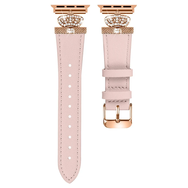 Genuine Cow Leather Strap Apple Watch Series 41mm / 40mm / 38mm