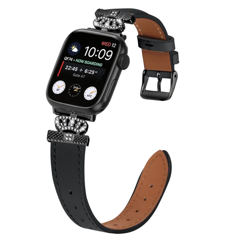 Apple Watch Series 41mm / 40mm / 38mm Genuine Cow Leather Strap
