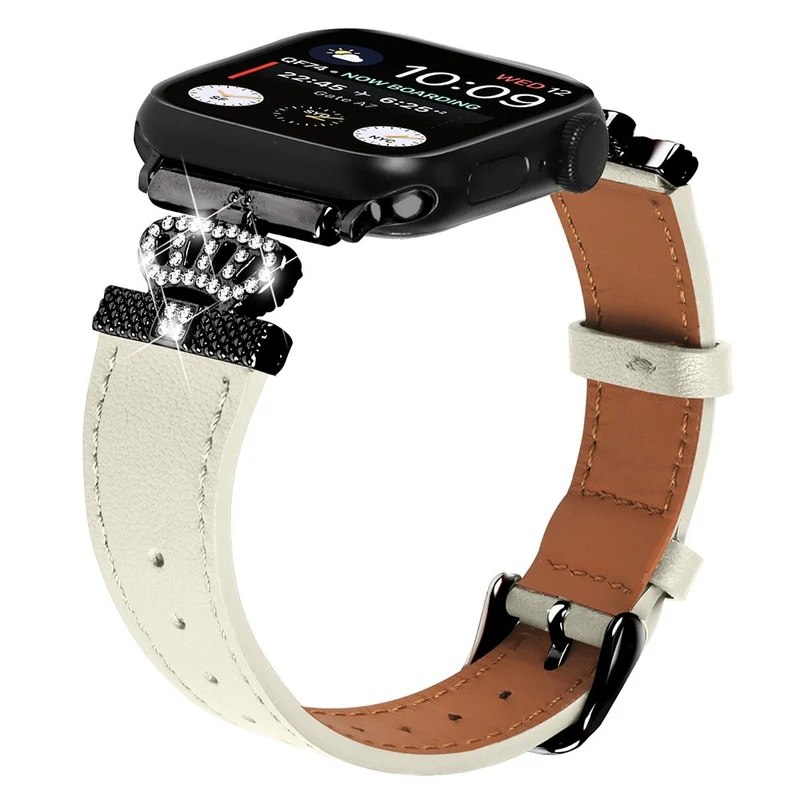 Apple Watch Series 41mm / 40mm / 38mm Genuine Cow Leather Strap