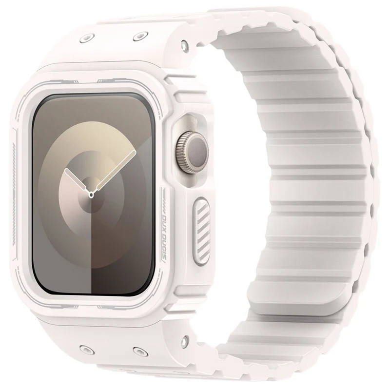 DUX DUCIS OA Series Apple Watch 45mm 44mm 42mm Watch Strap with Case