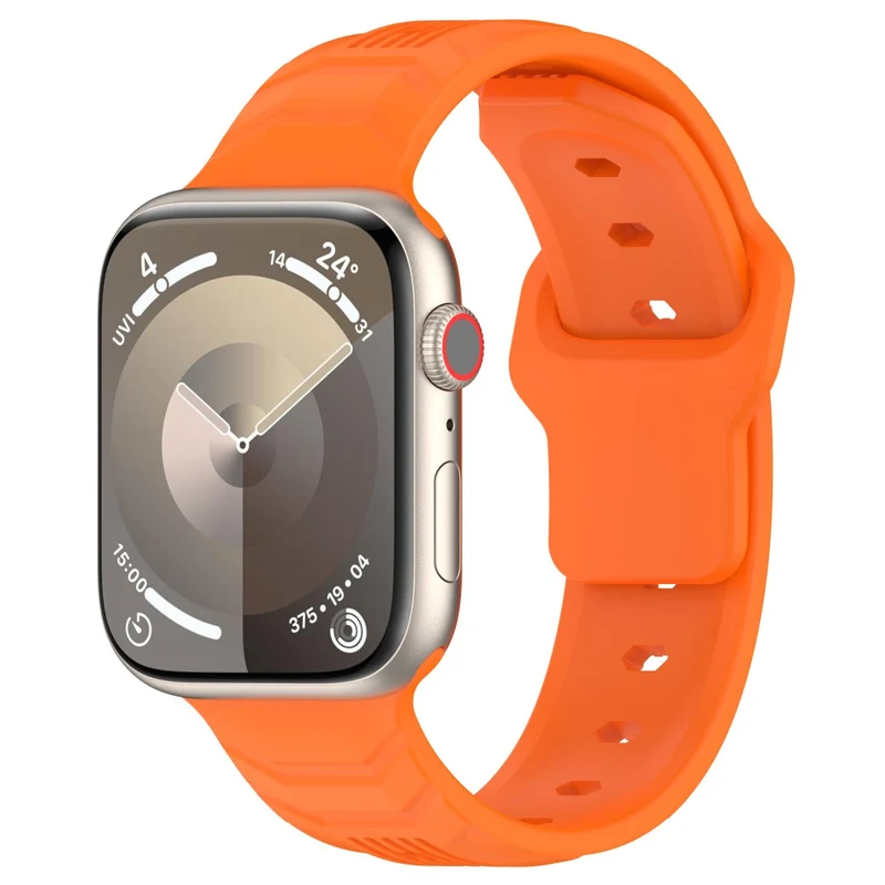 Apple Watch Series 41mm / 40mm / 38mm Watch Band Texture Silicone Strap