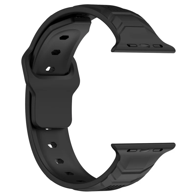 Apple Watch Series 41mm / 40mm / 38mm Watch Band Texture Silicone Strap