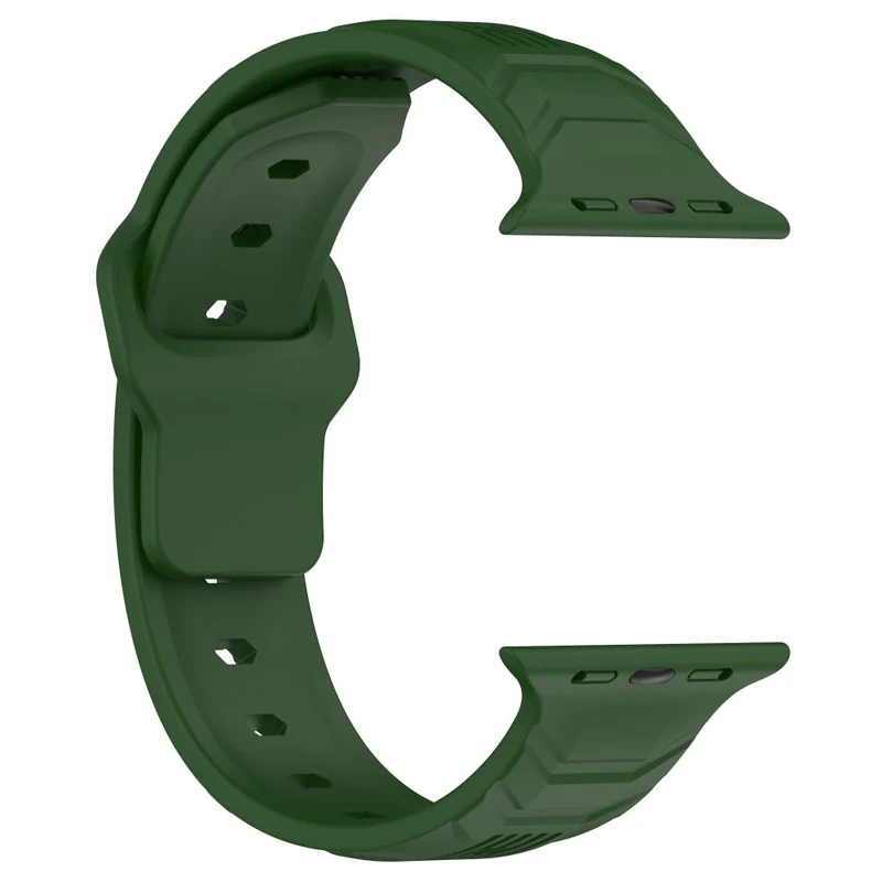 Apple Watch Series 41mm / 40mm / 38mm Watch Band Texture Silicone Strap