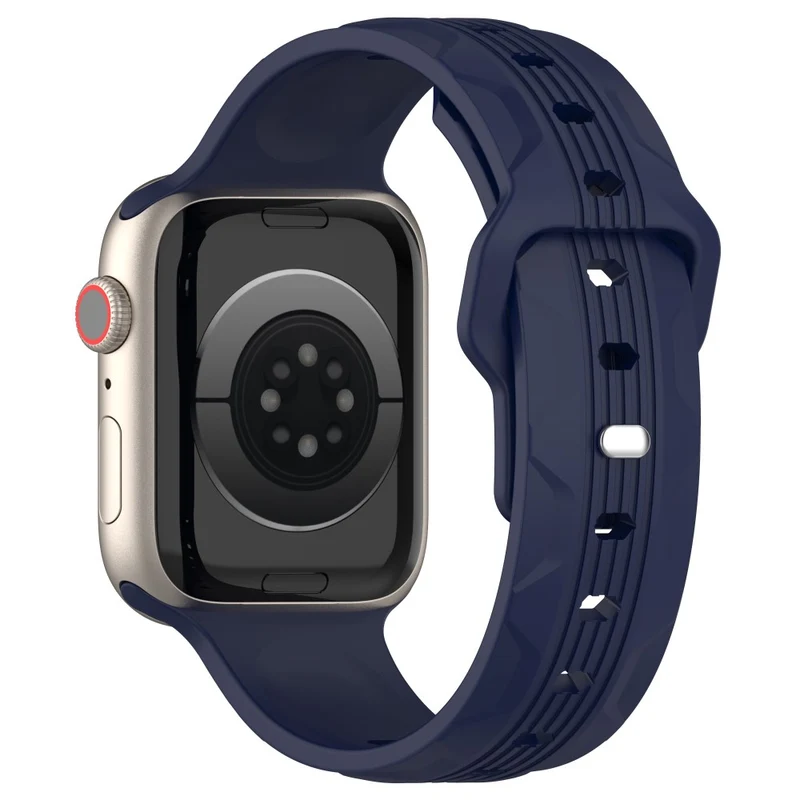 Apple Watch Series 41mm / 40mm / 38mm Watch Band Texture Silicone Strap
