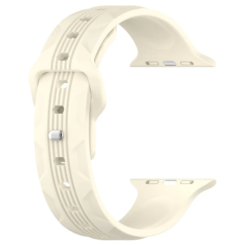 Apple Watch Series 41mm / 40mm / 38mm Watch Band Texture Silicone Strap
