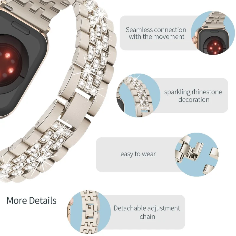 Apple Watch Series 41mm / 40mm / 38mm Metal Watch Strap