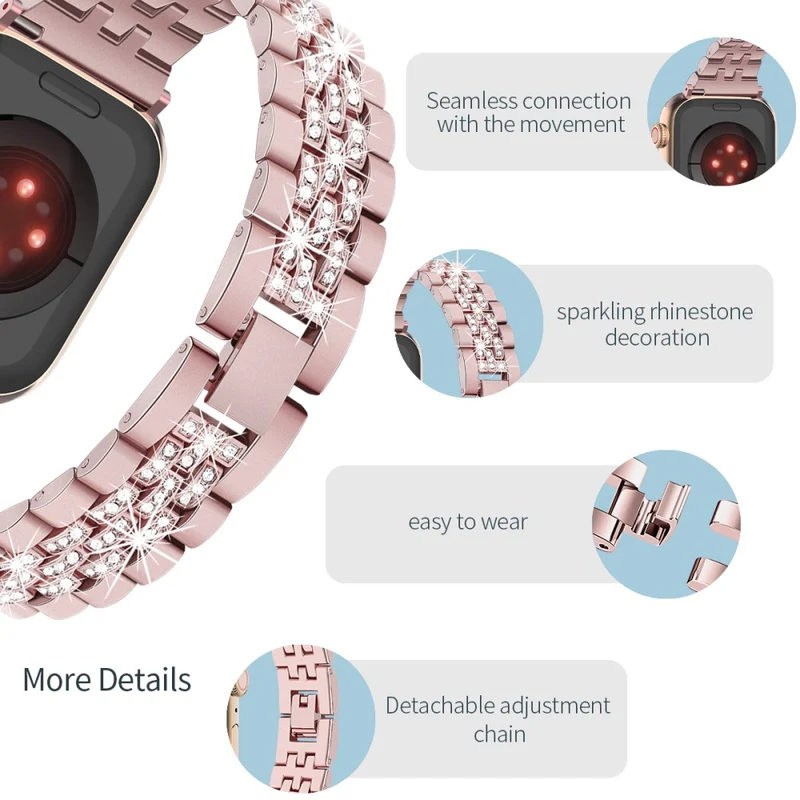 Apple Watch Series 41mm / 40mm / 38mm Metal Watch Strap