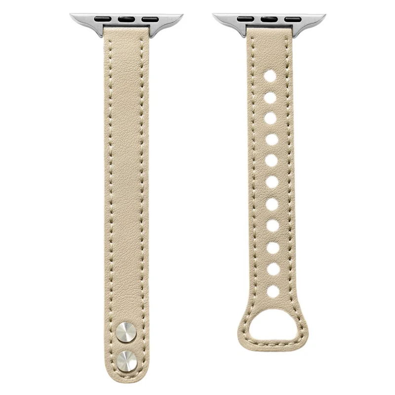 Apple Watch Series 41mm / 40mm / 38mm Watch Strap Leather Replacement Bracelet
