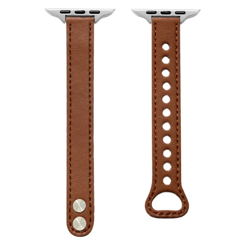 Apple Watch Series 41mm / 40mm / 38mm Watch Strap Leather Replacement Bracelet