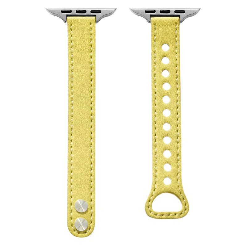 Apple Watch Series 41mm / 40mm / 38mm Watch Strap Leather Replacement Bracelet