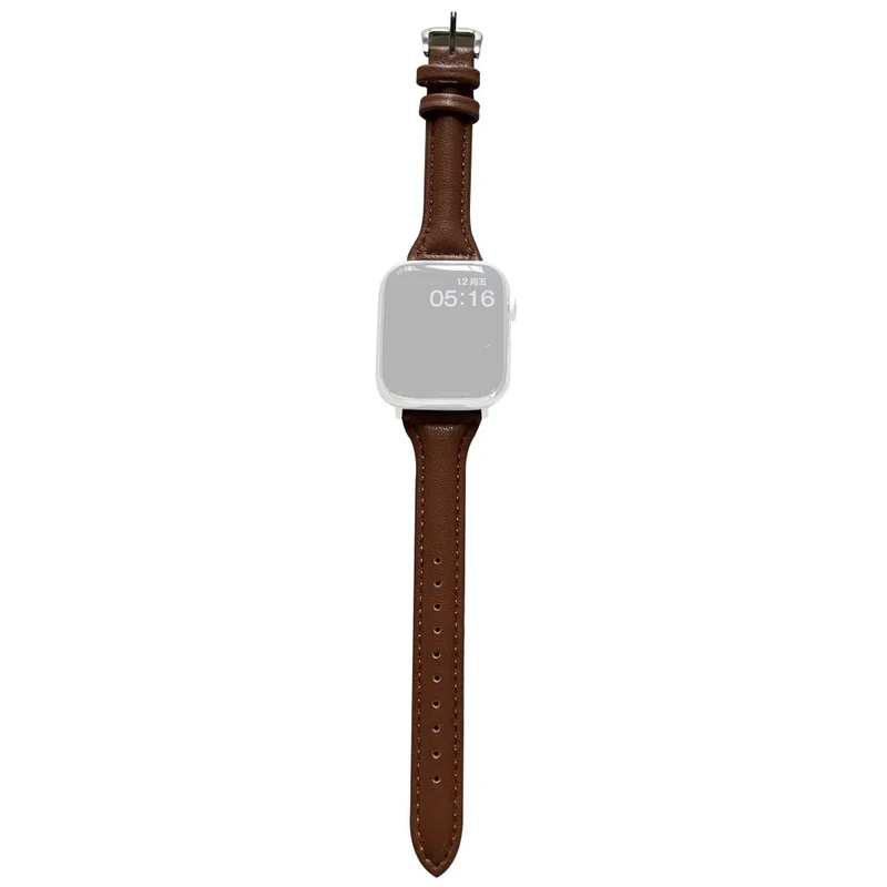 Apple Watch Series 41mm / 40mm / 38mm Watch Bands Slim Leather Strap