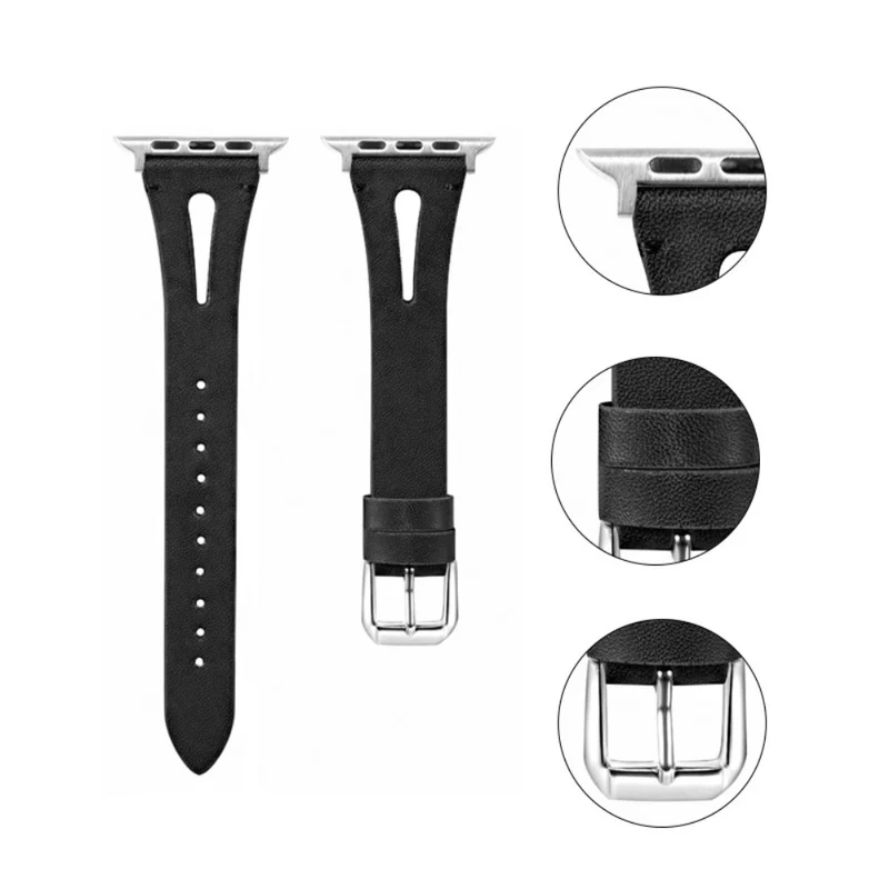 Apple Watch Series 41mm / 40mm / 38mm Leather Replacement Straps