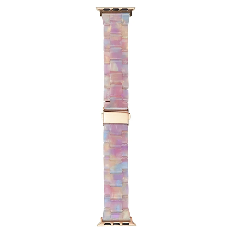 Apple Watch 41mm / 40mm / 38mm Watch Strap Resin Wrist Band - Tortoiseshell