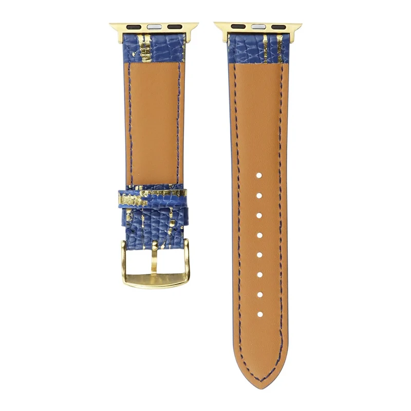 Apple Watch 41mm / 40mm / 38mm Lizard Texture Leather Watchband