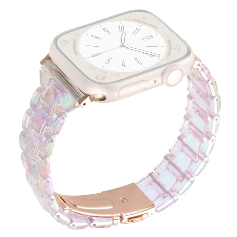 Apple Watch 41mm / 40mm / 38mm Resin Bands 3-Bead Watch Strap